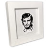 Jack Kerouac Portrait Illustration with frame