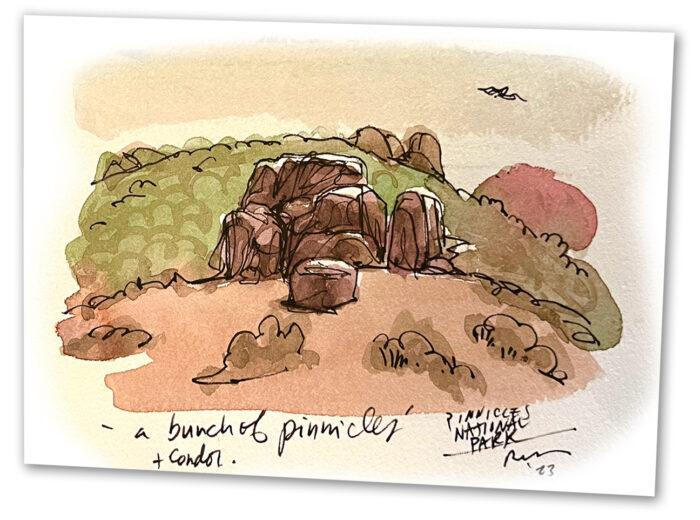 Pinnacles National Park Postcard